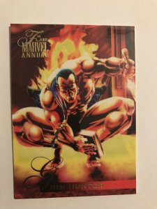 GRIM HUNTER #59 card : Marvel Annual 1995 Flair; NM/M; base, Kraven, Spider-Man
