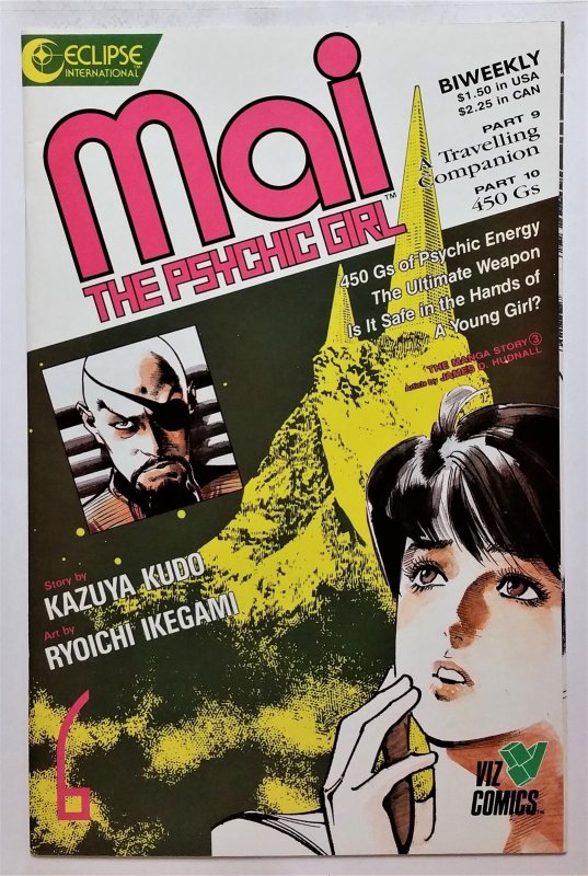 Mai, the Psychic Girl #6 (August 11, 1987, Eclipse) NM-