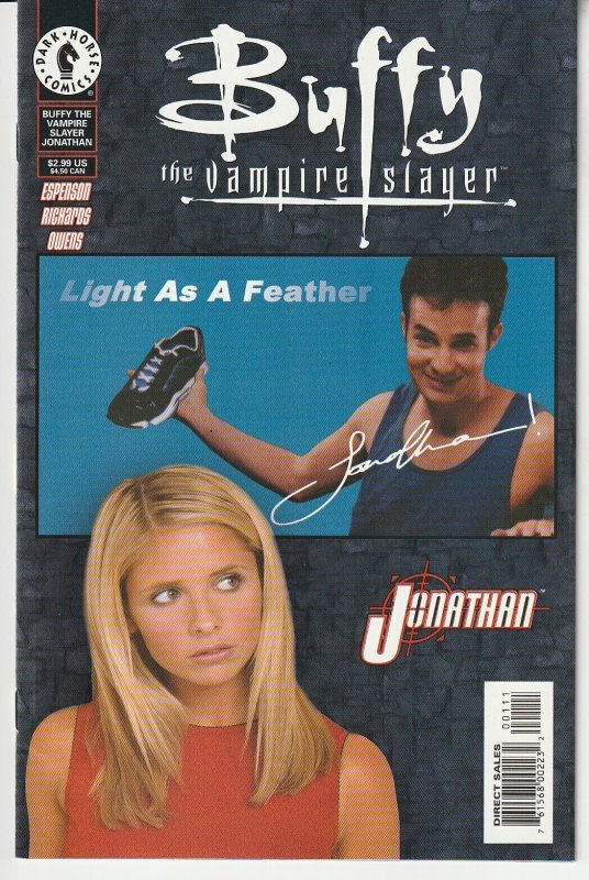 Buffy The Vampire Slayer – Jonathan One Shot Photo Variant Comic