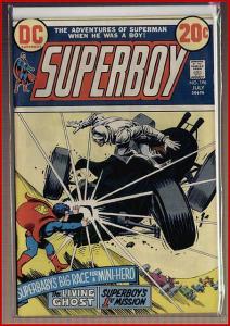 SUPERBOY 196 VF-NM    July 1973 COMICS BOOK