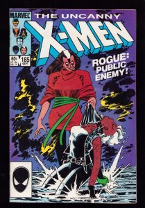 The Uncanny X-Men #185 Direct Edition. Key Issue (7.0) 1984
