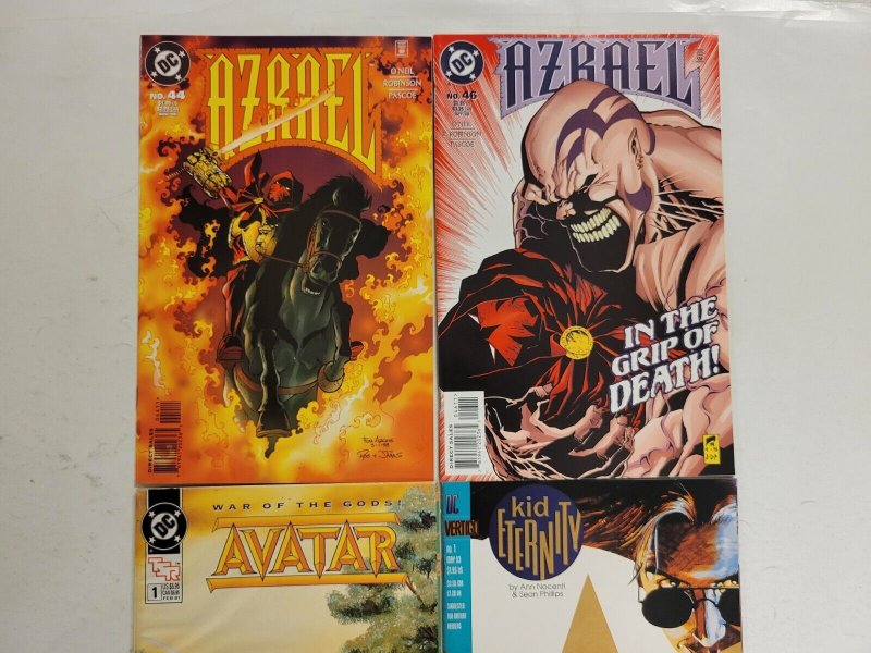 4 DC Vertigo Comics #1 Avatar + #44 46 Azrael + #1 Kid Eternity 49 TJ32