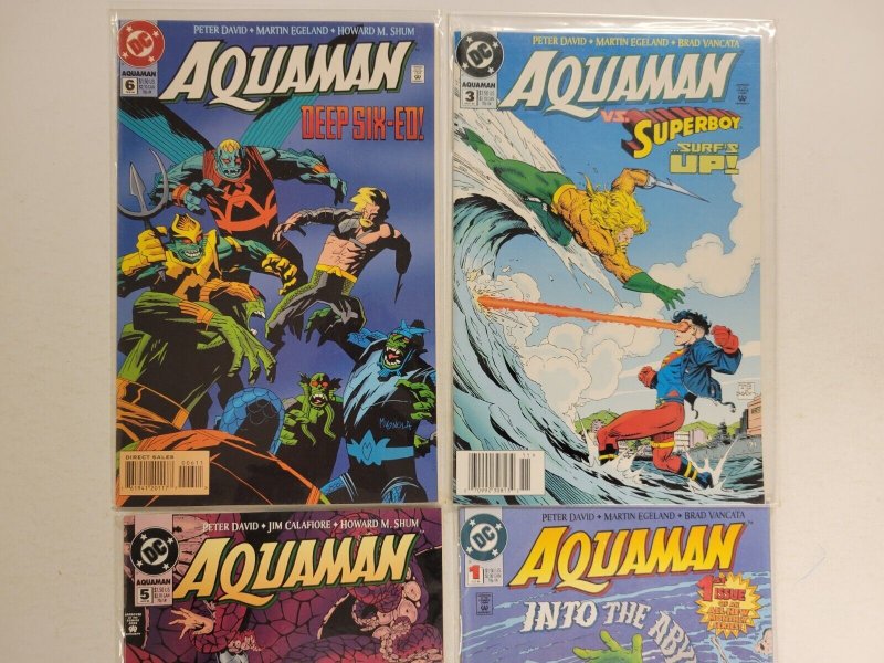 4 Aquaman DC Comic Books #1 3 5 6 76 LP6