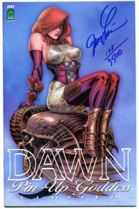 DAWN PIN-UP GODDESS #1, NM+, Signed by Joseph Linsner, Limited, Numbered, #109