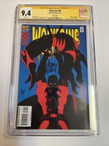 Wolverine (1994) # 88 (CGC 9.4 SS WP) Signed Adam Kubert 