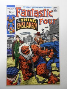 Fantastic Four #91 (1969) VF- Condition!