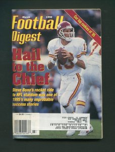 Football Digest / Steve Bono / March 1996