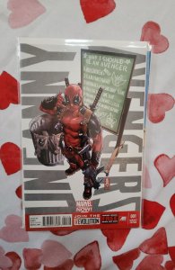 Uncanny Avengers #1 Deadpool Call Me Cover (2012)