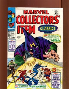Marvel Collectors Item #15 - Fantastic Four App! (5.5/6.0) 1968