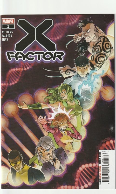 X-FACTOR # 1 (2020 MARVEL) MAIN COVER - 1st PRINTING