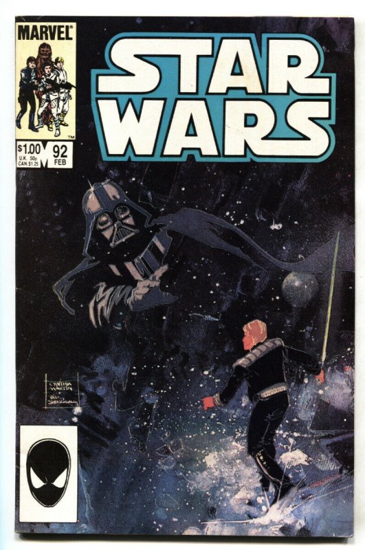 STAR WARS #92-Darth Vader cover Marvel COMIC BOOK 