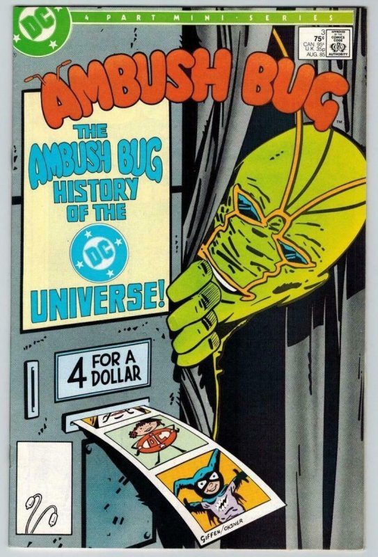 AMBUSH BUG #3, NM-, DC, 1985  more DC in store