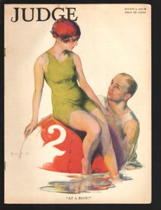 Judge 8/1/1925-Guy Hoff. cover art-Platinum Age -Milt Gross-Jack Farr-Robert ...