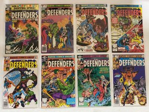 Bronze Age Defenders comic lot from:#71-101 avg 8.0 VF (1979-81)