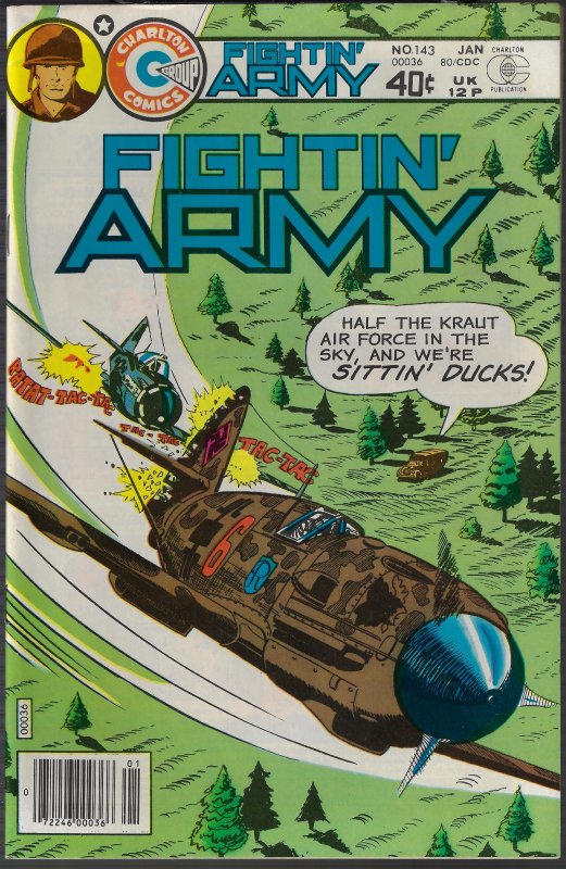 Fightin' Army #143 (Charlton, 1981) NM