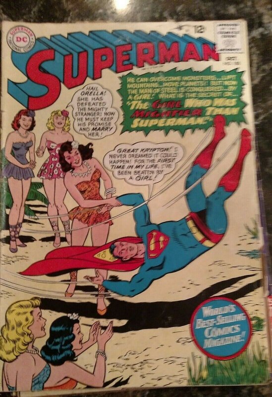 Superman #180 (DC, 1965) Condition: GD/VG