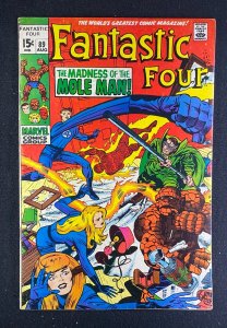 Fantastic Four (1961) #89 FN (6.0) Mole Man