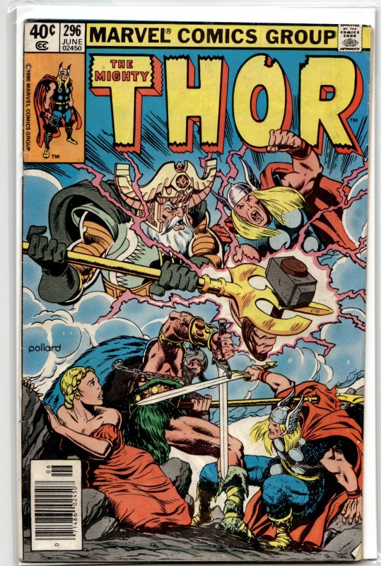 Thor #296 (1980) Thor