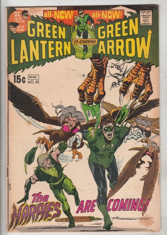 Green Lantern #82 (Mar-71) FN+ Mid-High-Grade Green Lantern, Green Arrow