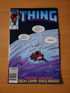 The Thing #22 Newsstand MARK JEWELER Variant ~ NEAR MINT NM ~ 1985 Marvel Comics