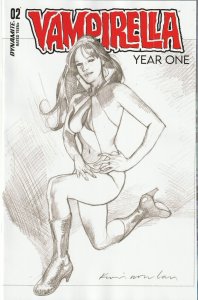 Vampirella Year One # 2 Variant 1:10 Cover F NM Dynamite [J8]