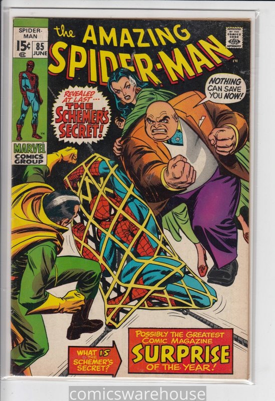 AMAZING SPIDER-MAN (1963 MARVEL) #85 VG/FN A09708