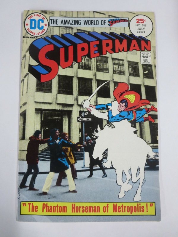 SUPERMAN 289 F  July 1975