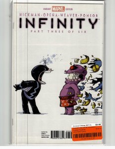 Infinity #3 Young Cover (2013) The Avengers