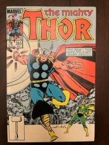 Thor #365 (1986) - 1st Throg Frog ! NM -