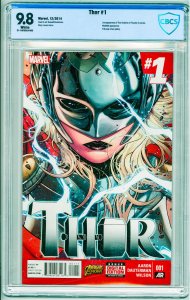 Thor #1 (2014) CBCS 9.8!