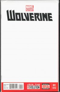 Wolverine #1 Blank Cover (2014) Wolverine