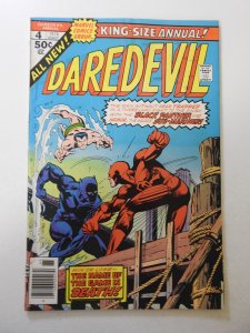 Daredevil Annual #4 (1976) VG+ Condition moisture stain fc