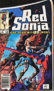 Red Sonja #3 Newsstand Edition (1983) Red Sonja