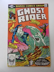 Ghost Rider #59 (1981) VF- condition stain back cover