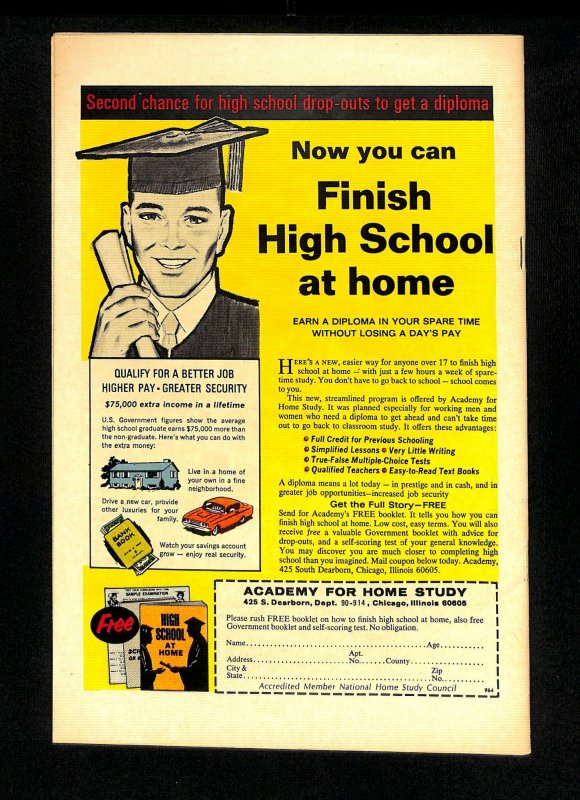 Avengers #65 The Swordsman Strikes!