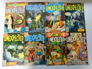 DC Bronze Age Horror Unexpected Comic Lot, From:#125-207, 20 Diff. Average 5.0