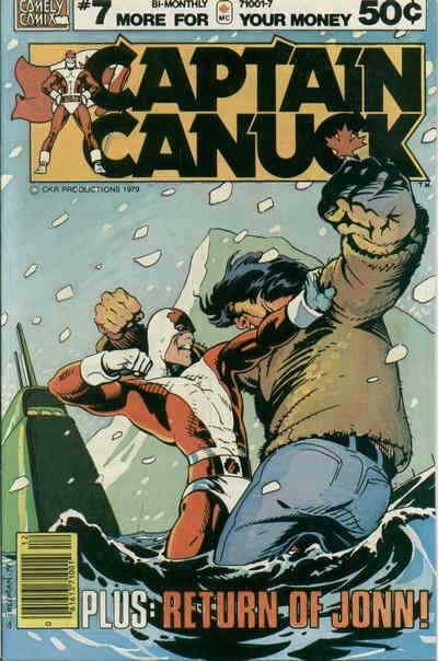 Captain Canuck #7 FN; CKR | save on shipping - details inside