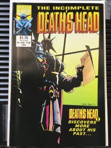 The Incomplete Death's Head #6 (1993)