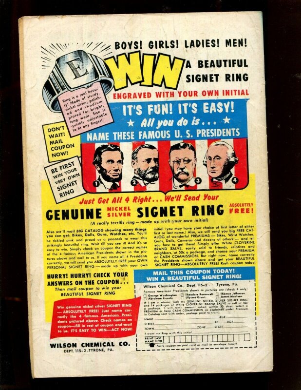 STRANGE ADVENTURES #123 (4.0) SECRET OF THE ROCKET DETROYER!