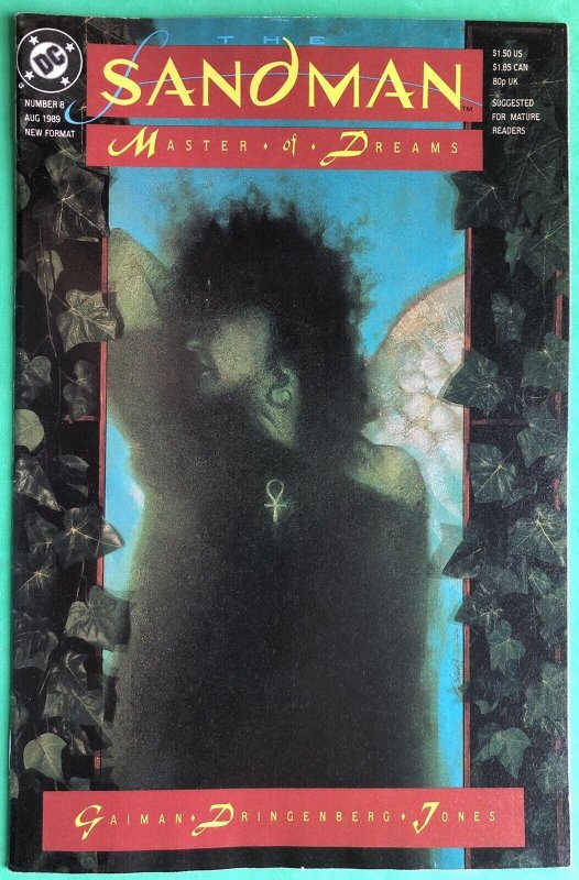 Sandman 8 1989 1st Appearance Of Death Dreams Sister Comic Books Copper Age Vertigo 