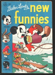 New Funnies #125 1947-Dell-Andy Panda, Woody Woodpecker-Li'l Eight Ball-Walte...