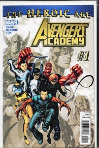 Avengers Academy #1 (2010) Finesse [Key Issue]