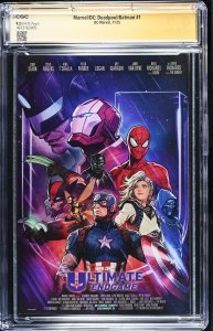 DEADPOOL BATMAN #1 MAIN MARVEL GREG CAPULLO & ZEB WELLS SIGNED CGC SS 9.2 NM