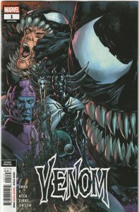 Venom # 1 Hitch Variant 2nd Print Cover NM Marvel 2021 [D8]