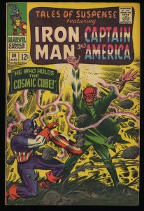 Tales Of Suspense #80 Red Skull Iron Man Captain America!