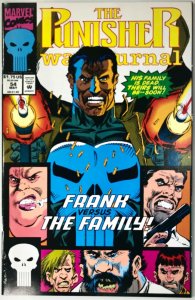 THE PUNISHER WAR JOURNAL Comic Issue 54 — 1993 Marvel Universe 32 Pages VF+