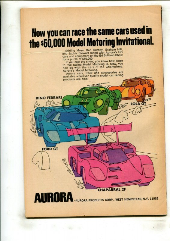 SUPERMAN #234 (5.5) HOW TO TAME A WILD VOLCANO!! 1971