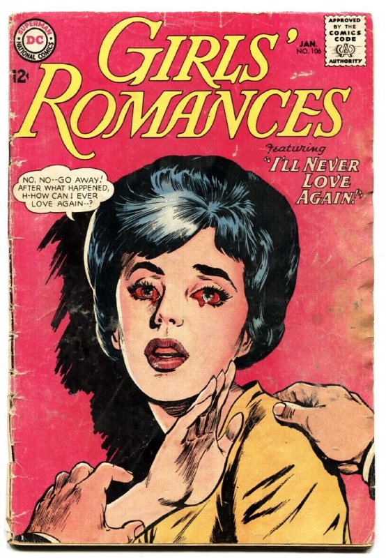 GIRLS' ROMANCES #106-DC ROMANCE 1965-COMIC BOOK