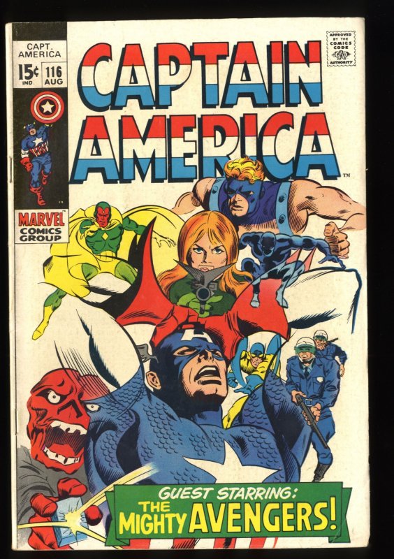 Captain America #116 VG/FN 5.0