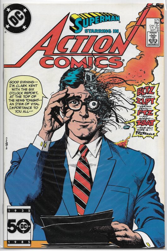 Action Comics   vol. 1   #571 VF